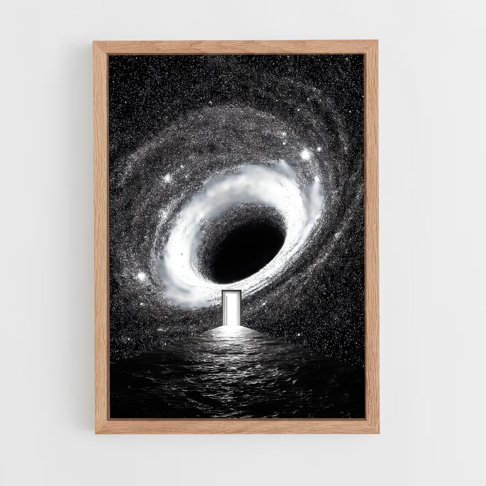 Poster Portail Galactique – affiche Trou Noir (vue 4)